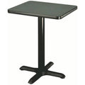 Cast Iron Pedestal Base Square Caf Table W936067