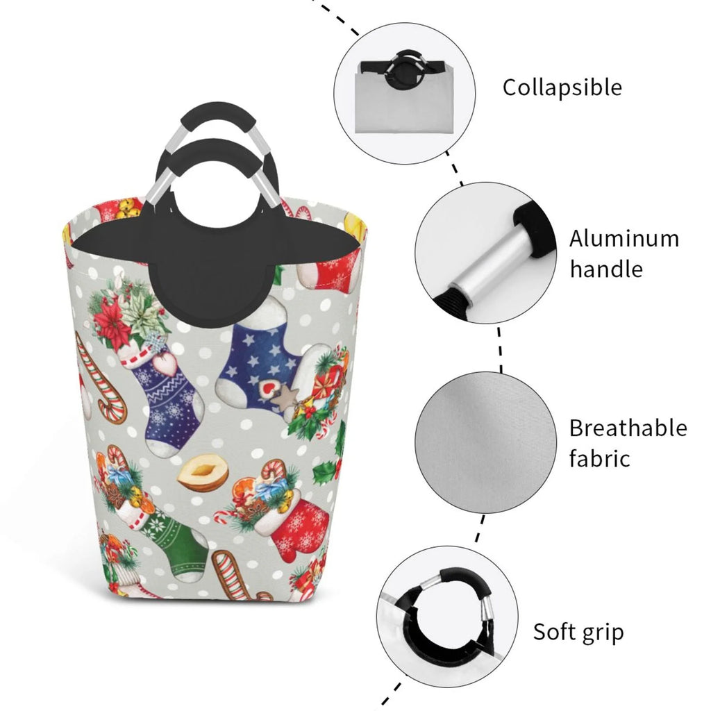 Collapsible Laundry Basket Hamper 50L N63215