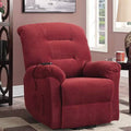 Brick Red Power Lift Assist Recliner R6357