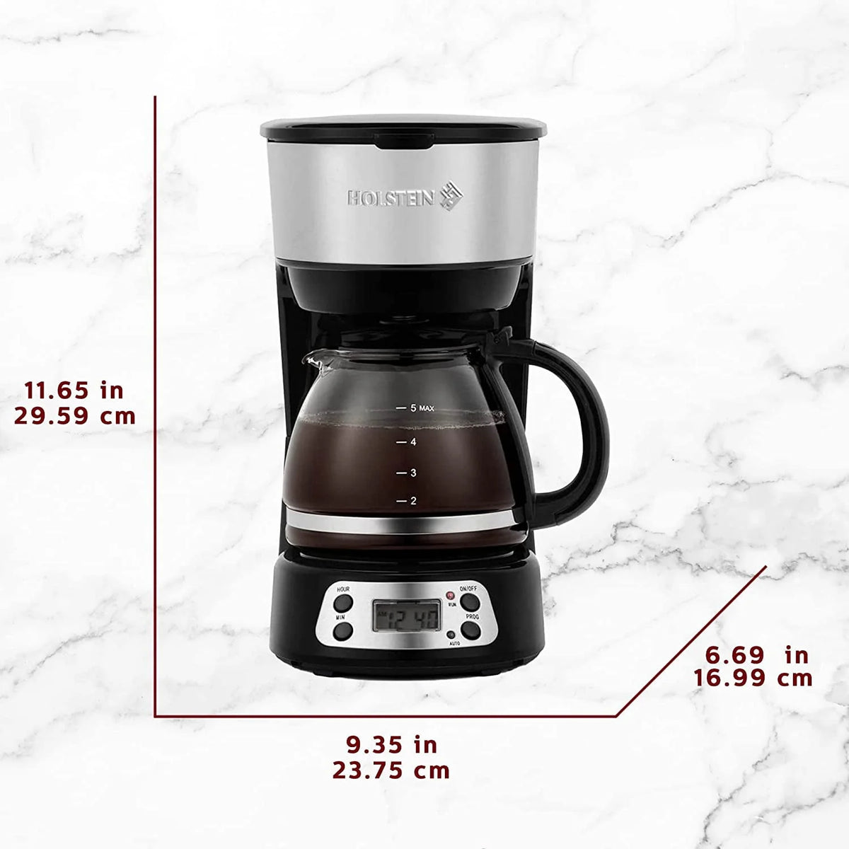 5-Cup Programmable Coffee Maker R740