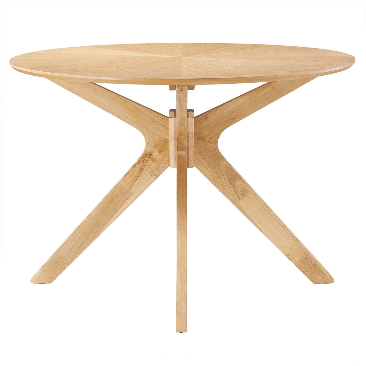 Oak Oval Wood Dining Table I44384