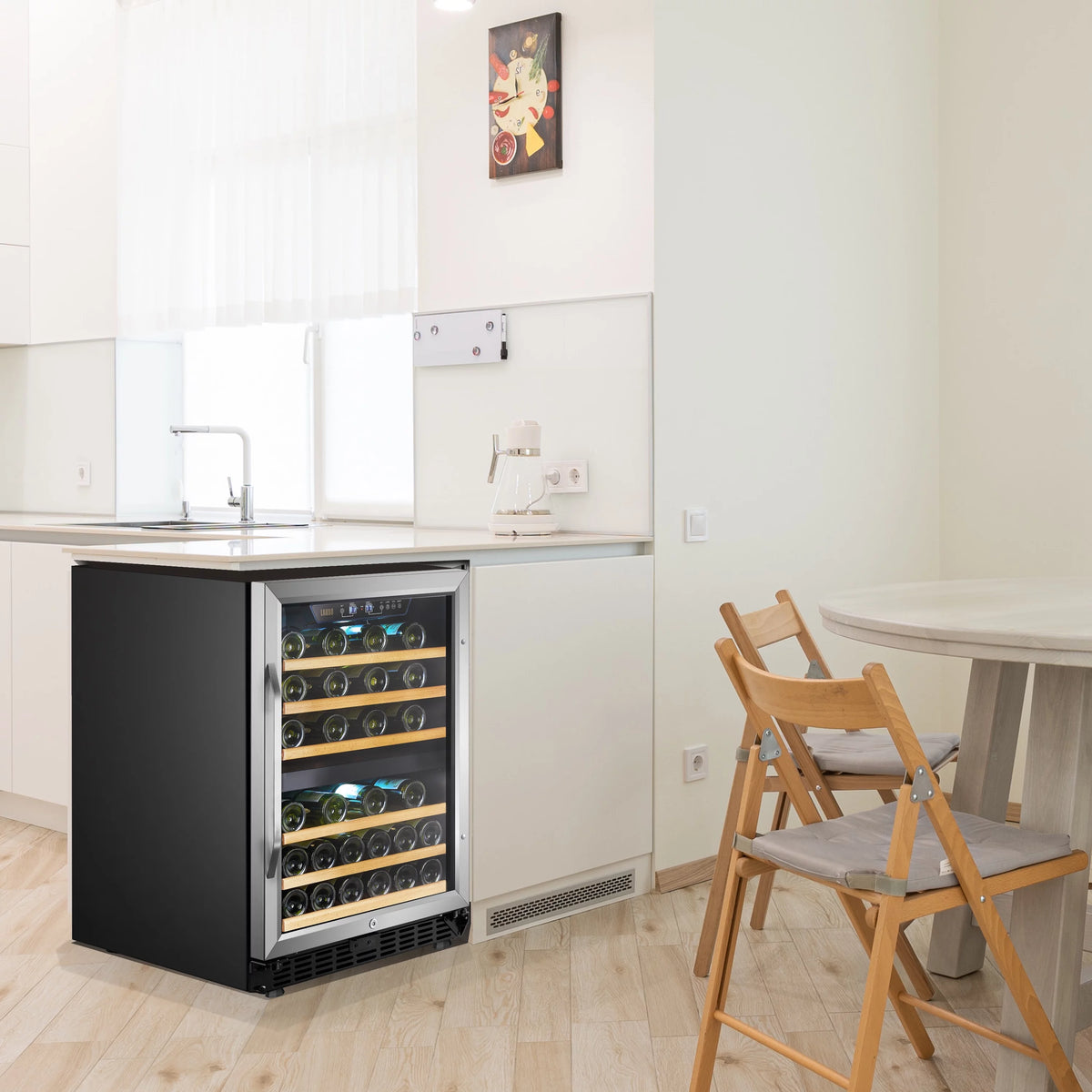 24 inch 44 Bottle Dual Zone Wine Cooler N49581