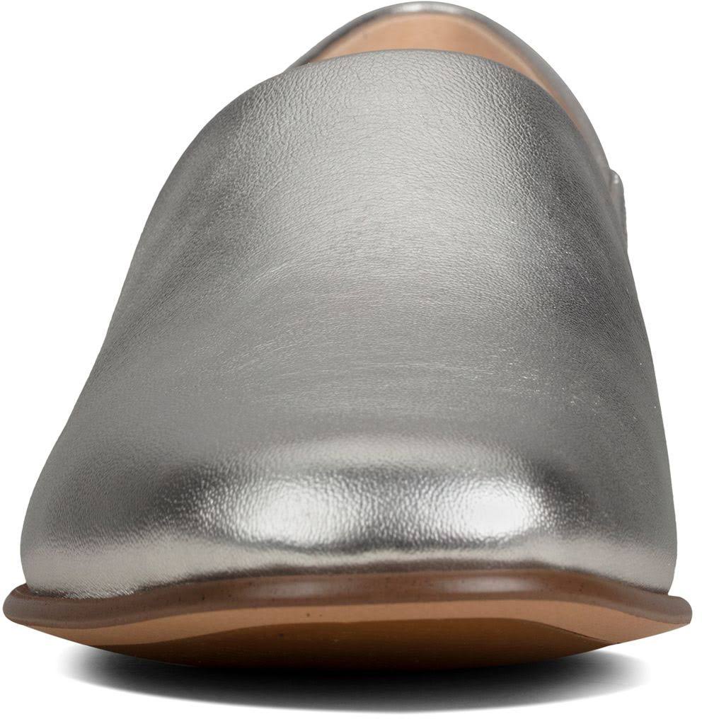 Silver Metallic Clarks Shoes L86240