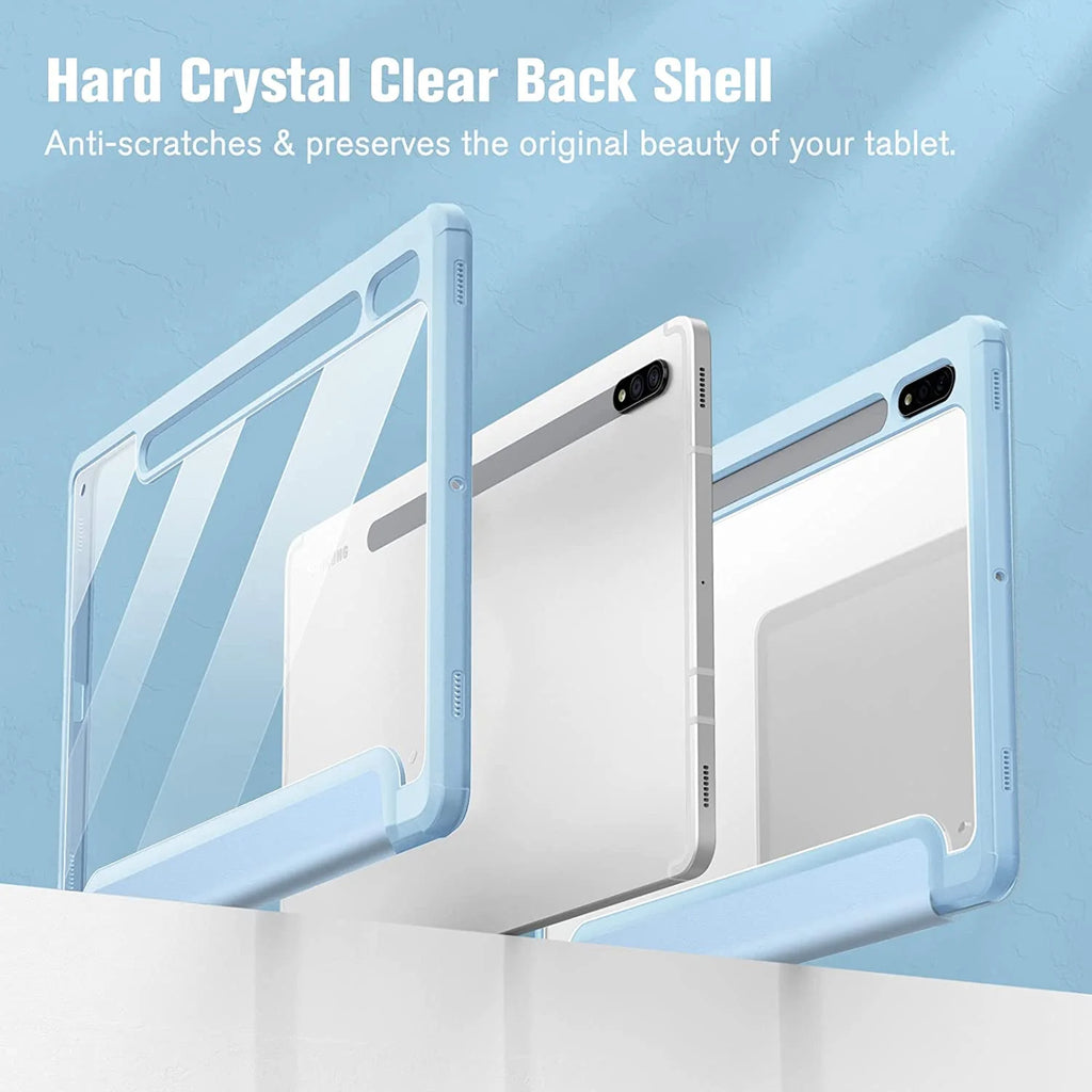 Blue Shockproof Hybrid Slim Case for Samsung Tab S8 11 Tablet W557