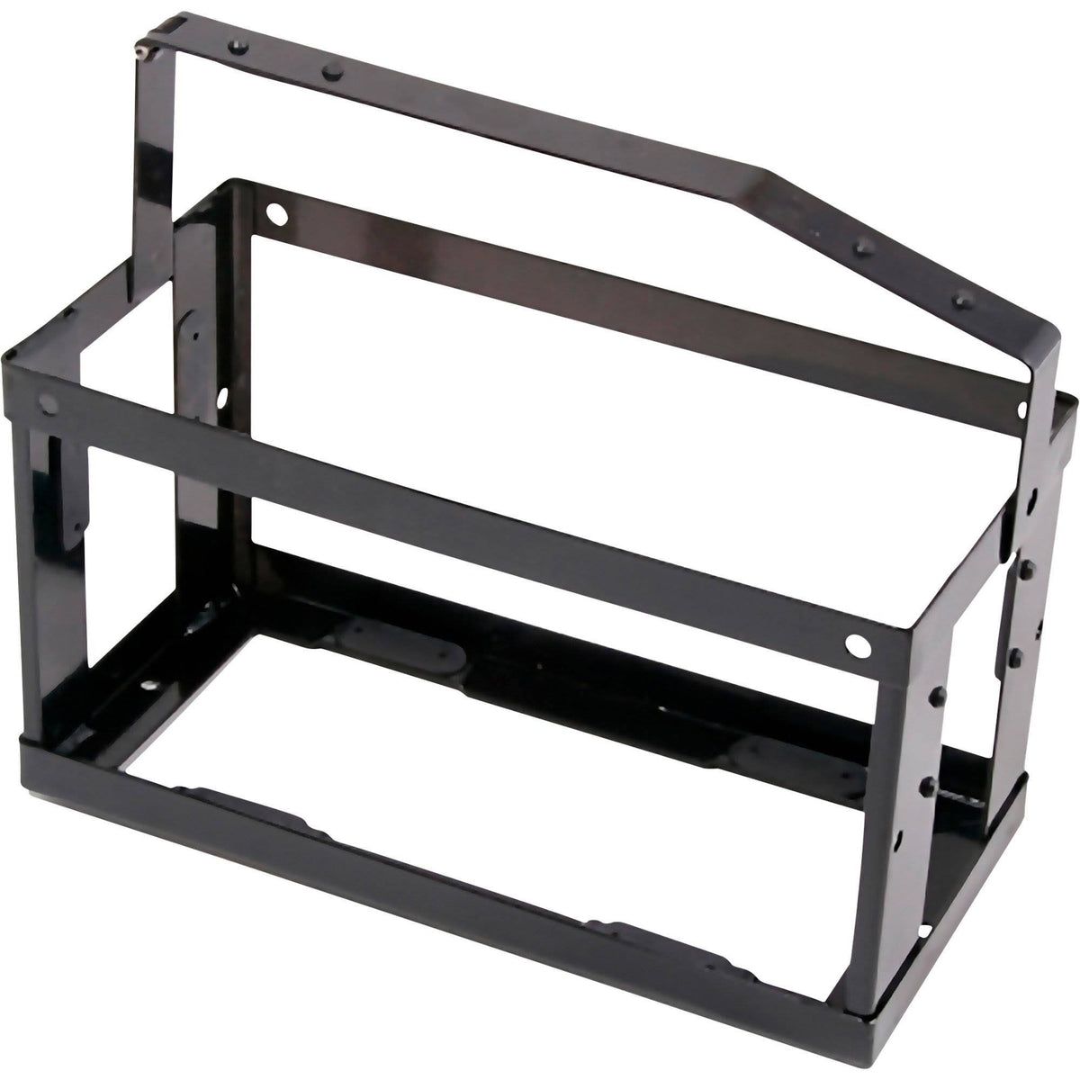 Black Steel Gas Can Holder K761