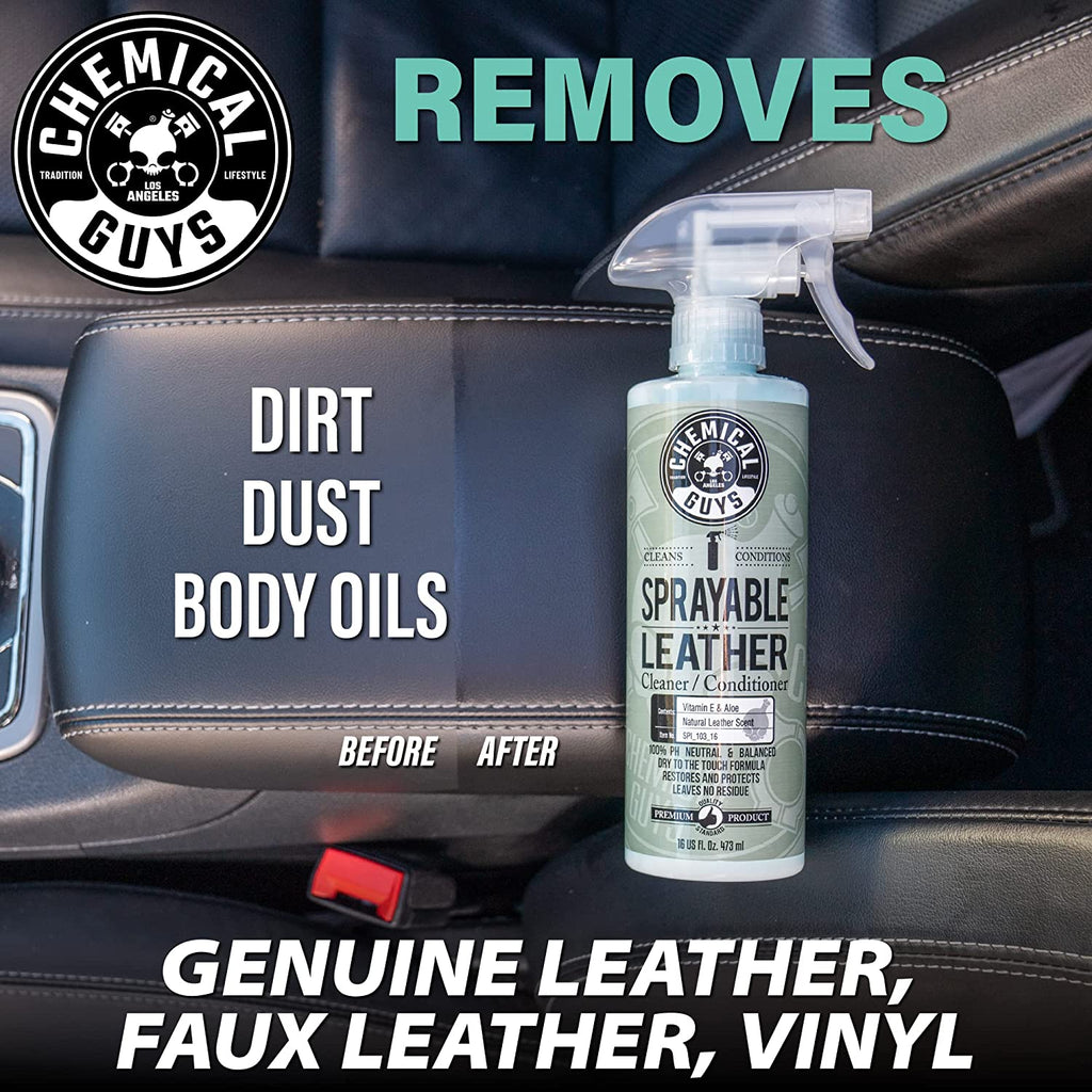 Leather Lovers Kit, 16 oz, 5 Items N363832