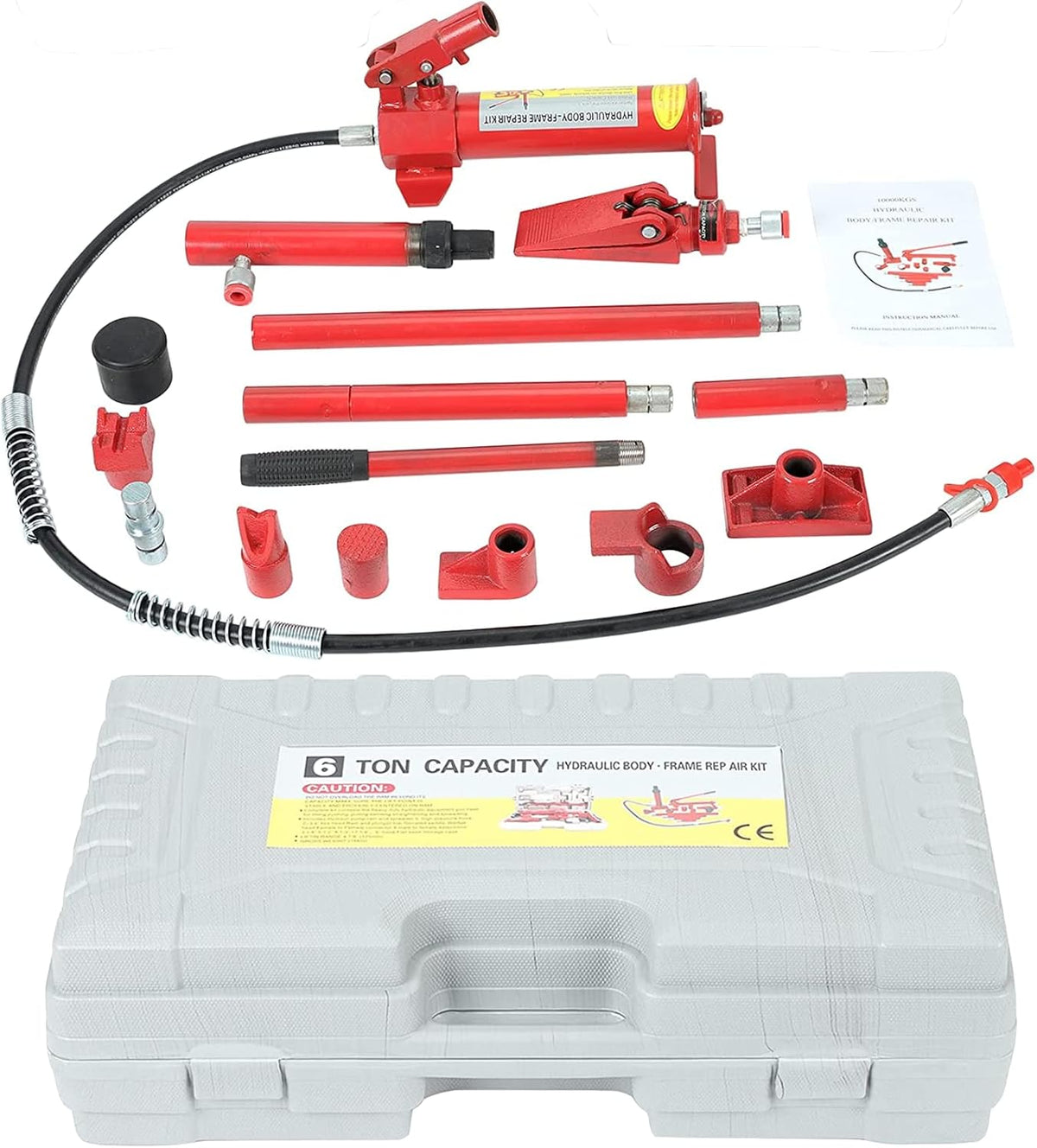 6 Ton Porta Power Hydraulic Jack with 78.7 inch Ram U434206