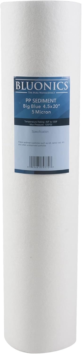 4.5 x 20 Carbon & Sediment Replacement Filter Cartridges E322