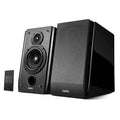 Active Bookshelf Studio Speakers with Bluetooth Matt Black W6155