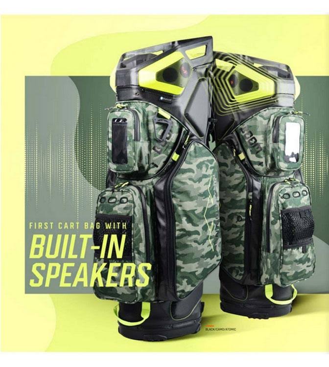 Black Camo Cart Bag J7991