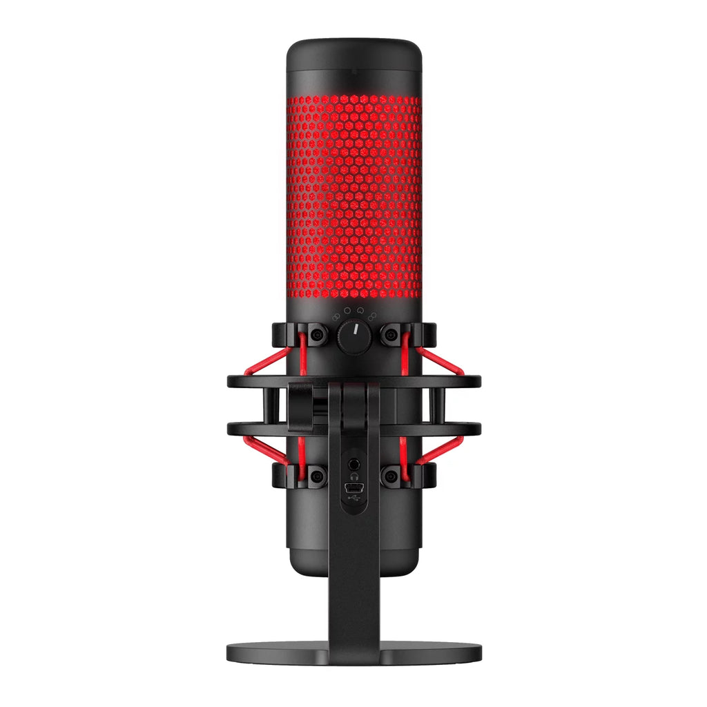 USB Condenser Gaming Microphone with Shock Mount and Pop Filter W11128