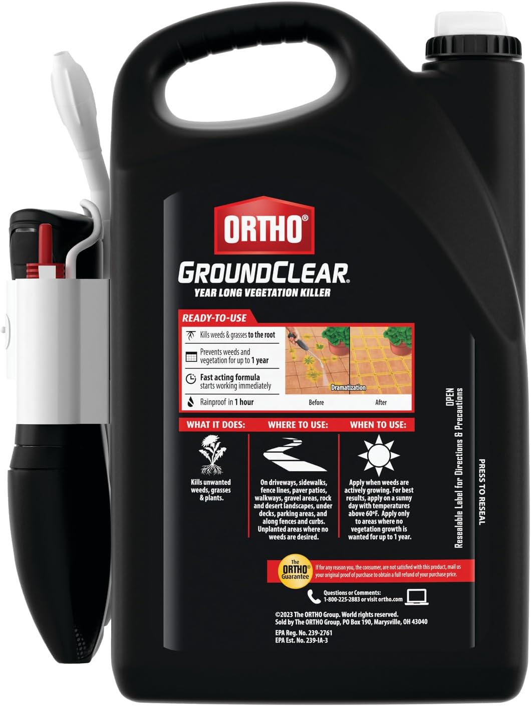 Year Long Vegetation Killer with Comfort Wand, 1 gal. P6026