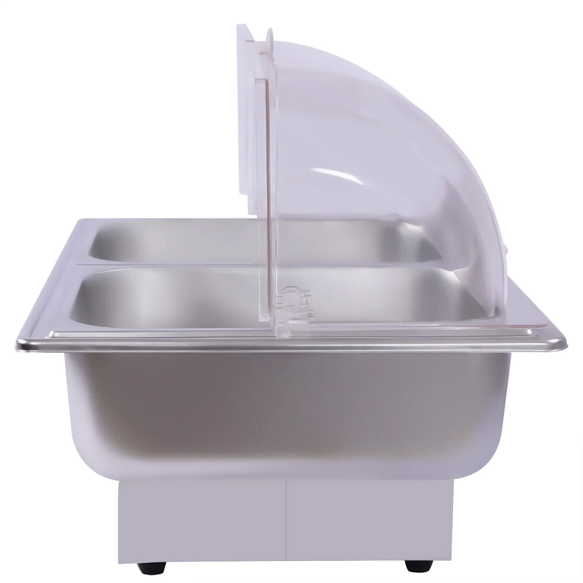 110V Stainless Steel Chafing Dish Buffet Set 2 Food Pot Y937