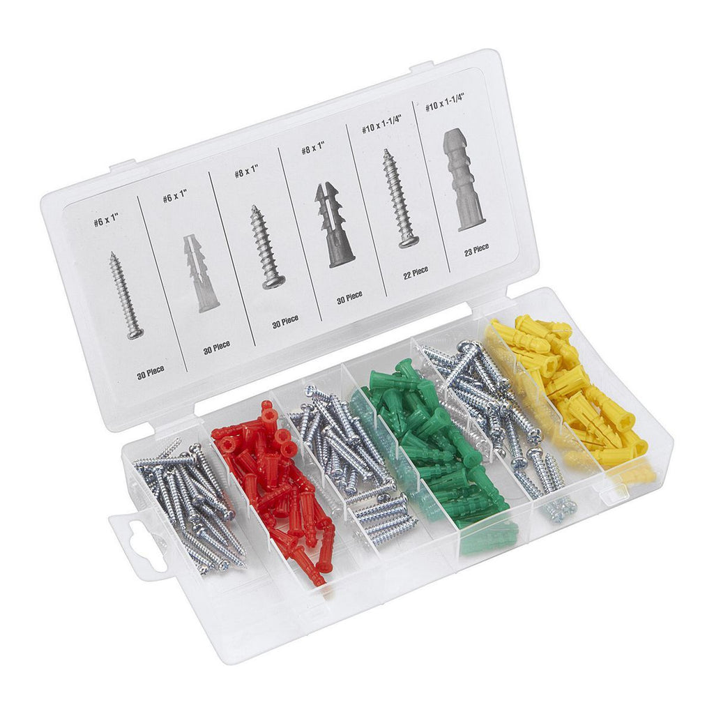 Ribbed Anchor Assortment, 165 Piece Q1379