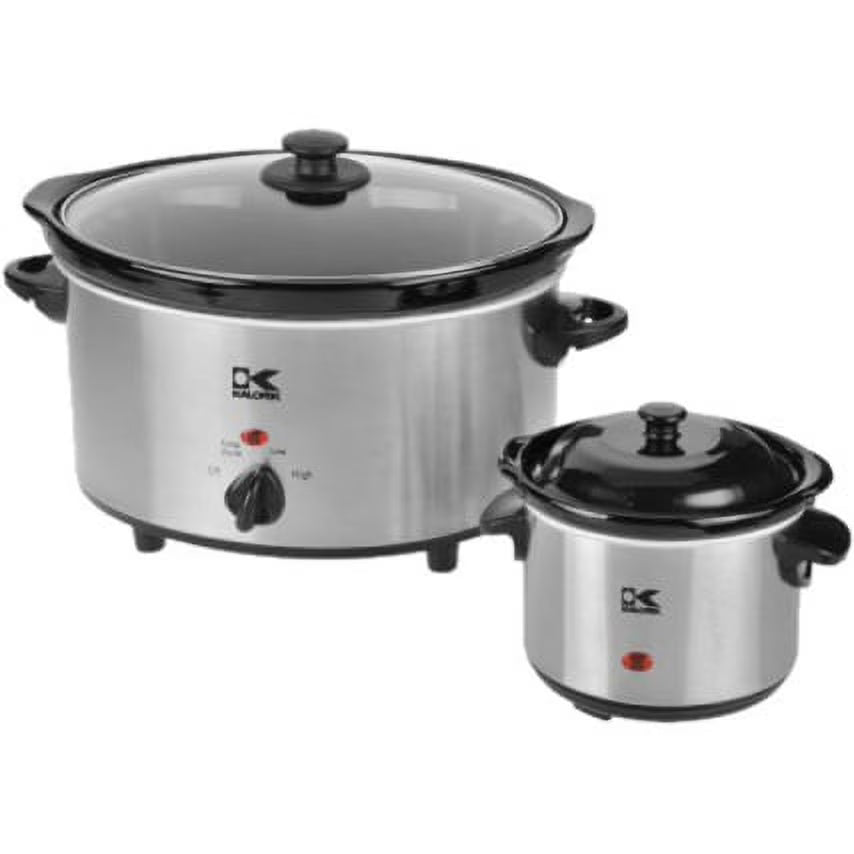 4.75 qt Slow Cooker with 0.75 qt Dipper - Stainless Steel G245