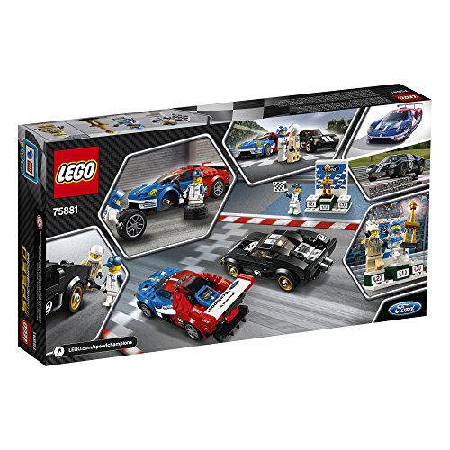2016 GT & 1966 Ford GT40 Building Kit (366 Piece) S140643