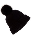 Black Cashmere Hat E251