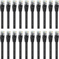 Cat5e Ethernet Patch Cable 3 Feet Black H959111