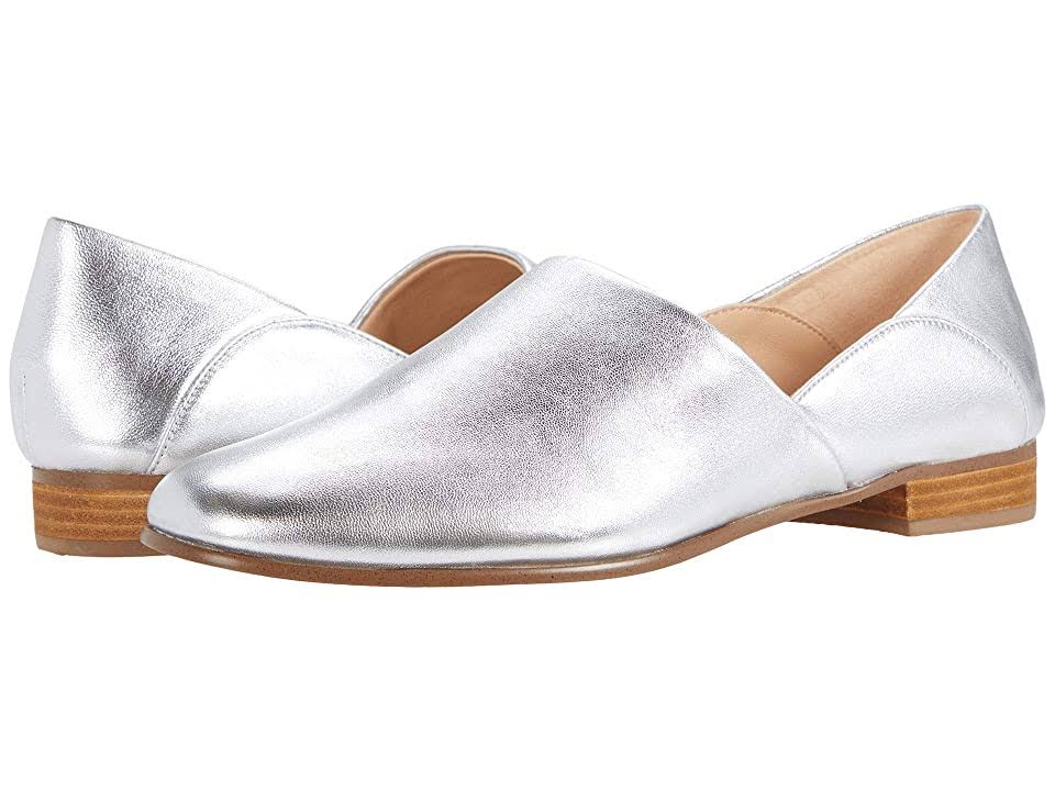 Silver Metallic Clarks Shoes L86240
