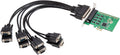 8 Port PCI-Express Serial Card Pack of 2 H15938
