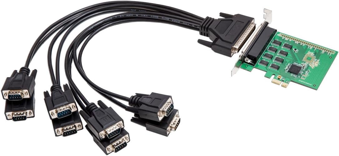 8 Port PCI-Express Serial Card Pack of 2 H15938