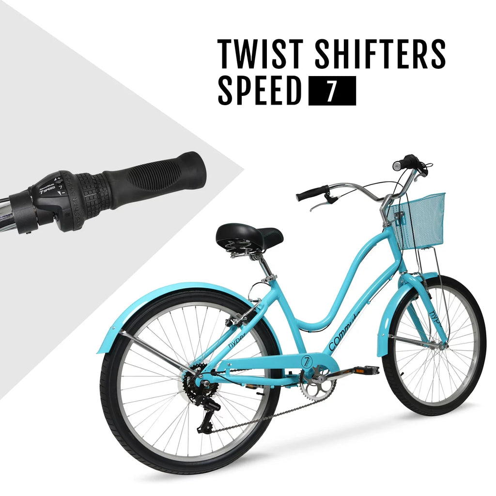 26 Woman's Commute Bike with Basket G1232
