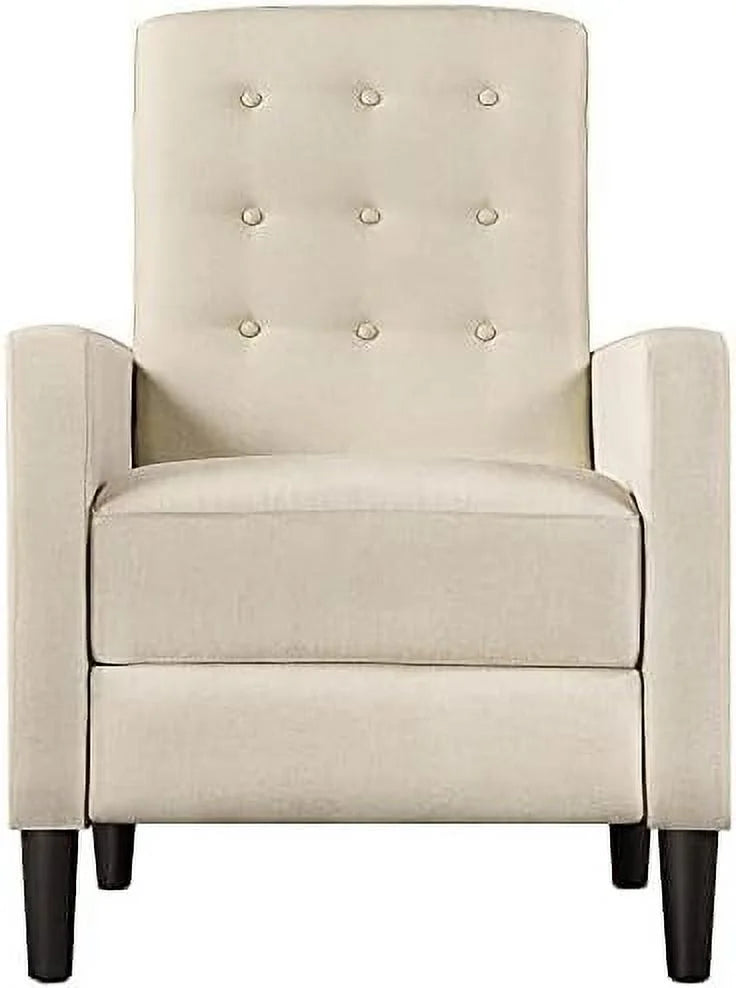 Fabric Recliner Chair with Thicker Seat Cushion Pocket Spring Z765