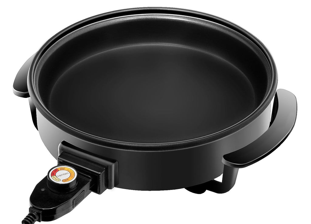 12 Inch Non Stick Electric Skillet with Glass Lid O189