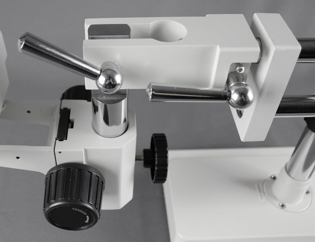 Simul-Focal Trinocular Zoom Stereo Microscope, 3.5x-90x Magnification, 5.0MP Digital Eyepiece Camera P2177
