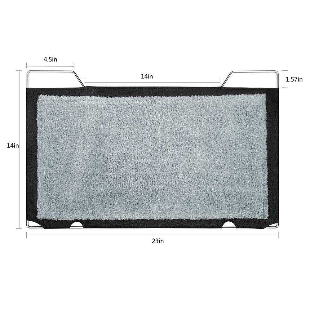 Cat Window Perch Cat Hammock 2 Layers Bed Up to 55lb Soft Mats Stable Metal Frames F434474