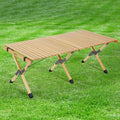 4ft Foldable Wooden Picnic Table with Carry Bag S290