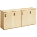 4 Sections Stacking Lockers E987807
