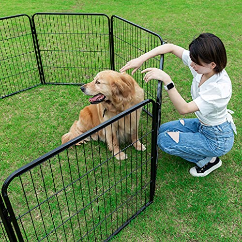 40 inch 16 Panels Metal Dog Playpen K554203