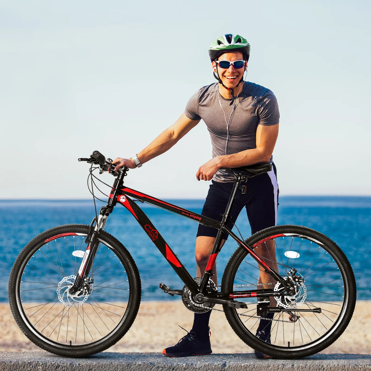 21 Speeds 26-inch Wheels Disc Brakes Mountain Bike P25639