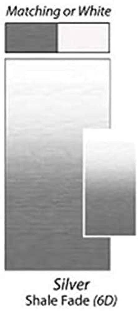 13 ft. 2 in. Awning Replacement Fabric - Silver Shale Fade E332731