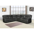Gray Reclining Sectional Z7016