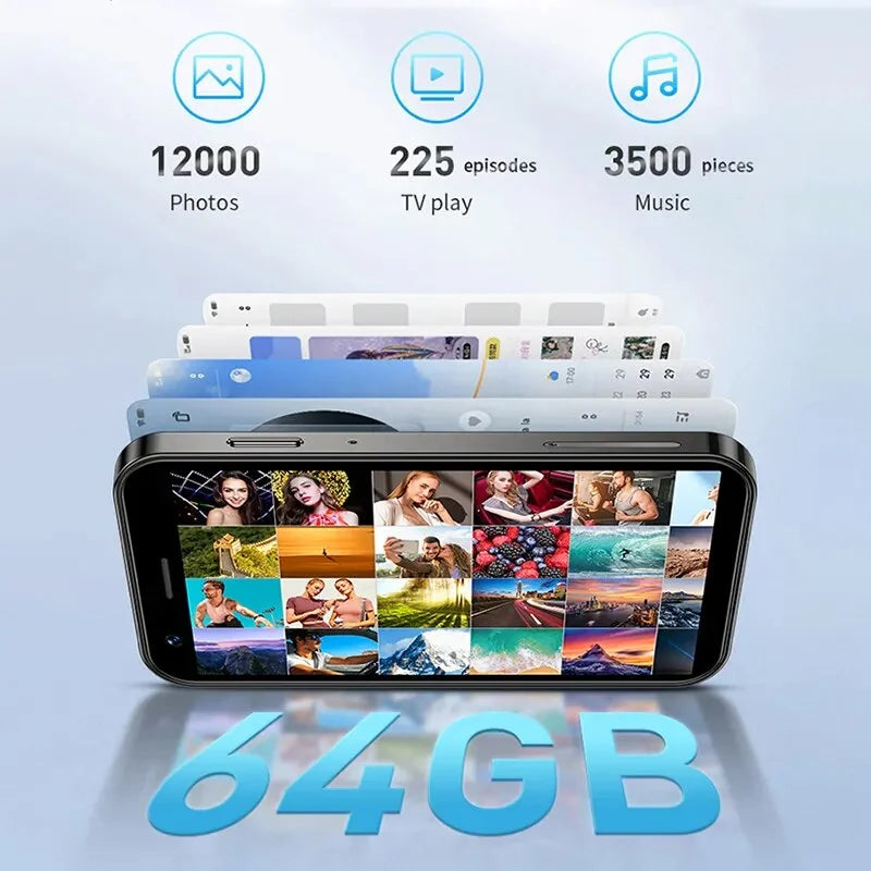 3Inch Quad Core 3GB+64GB 4G LTE Dual SIM Mini Smartphone Z241495