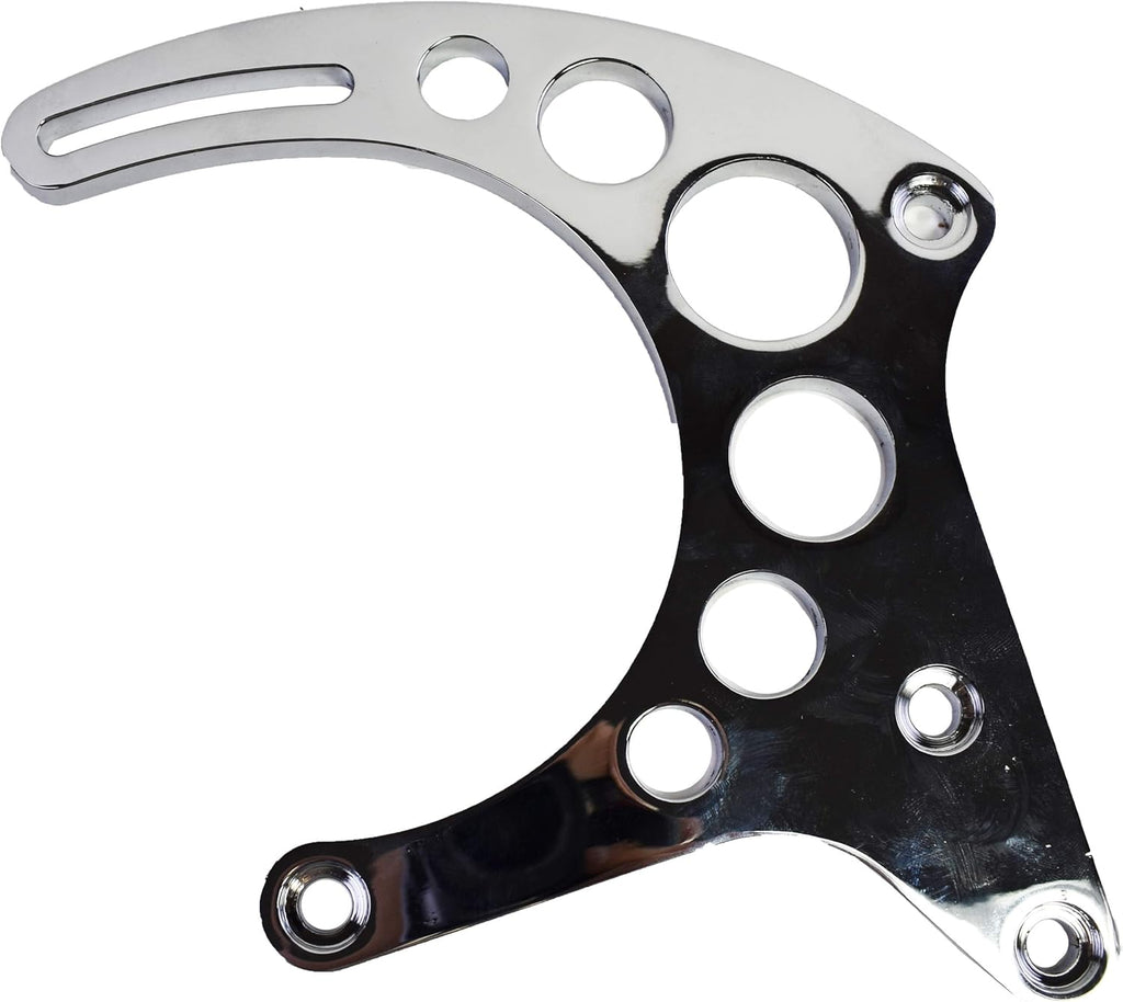 Chrome Water Pump Alternator Bracket Pack of 2 V299111