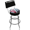 Padded Swivel Bar Stool with Back R475984