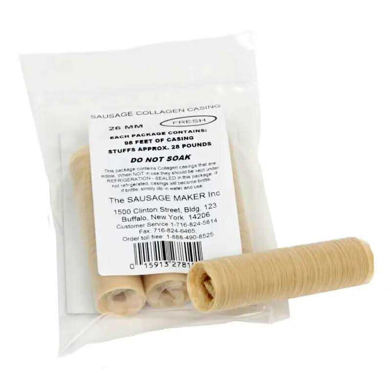 Collagen Sausage Casings D10589