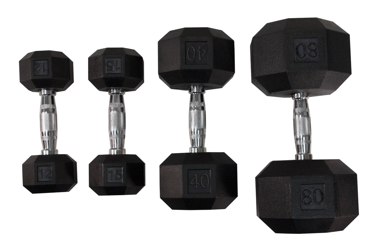 Dumbbell Weight Set with Rack J5474