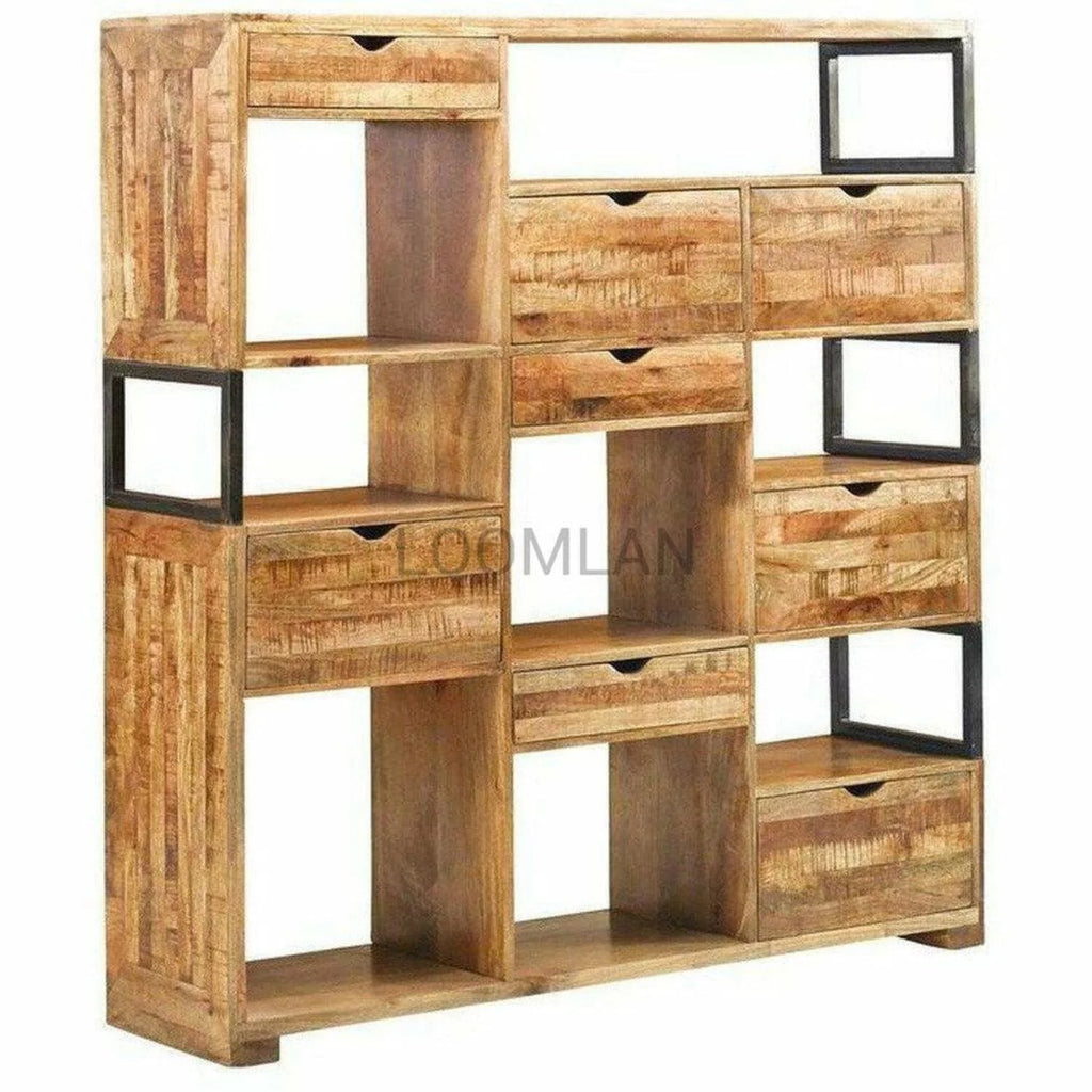 8 Drawer 8 Shelves Display Cabinet E18654