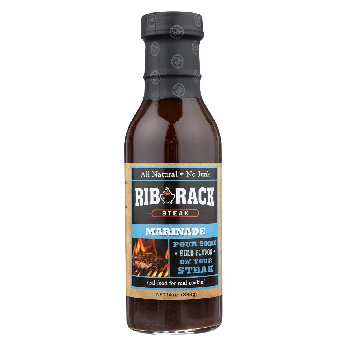 14 Oz Pack Of 6 Rib Rack Sauce Marinade Steak K4599
