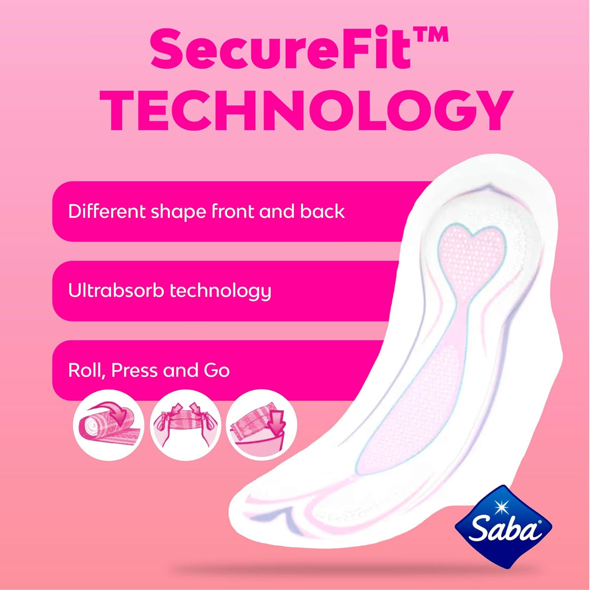 72 Count Ultra Thin Pads with Wings V773