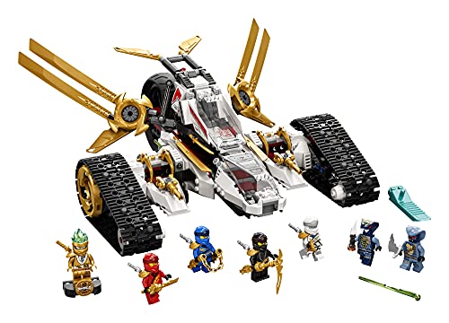 LEGO NINJAGO Ultra Sonic Raider Building Kit with Plane and Motorcycle, 7 Minifigures R415426
