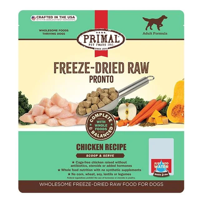 25 oz Freeze Dried Chicken Dog Food J685