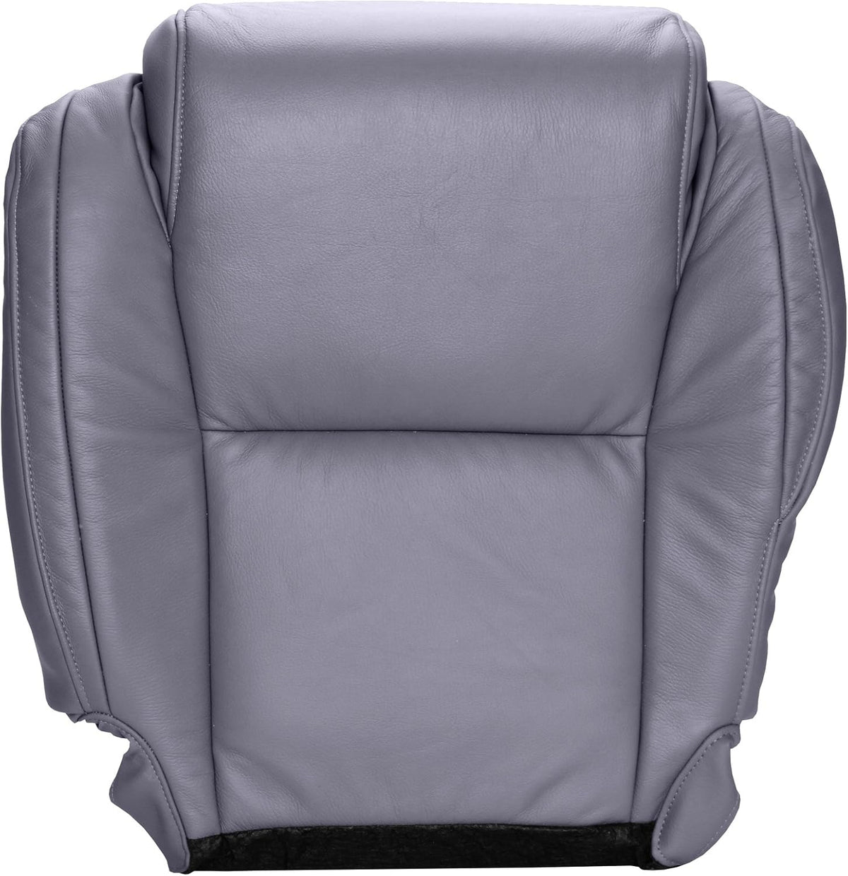 Graphite Gray Leather Driver Bottom Replacement Seat Cover S33992