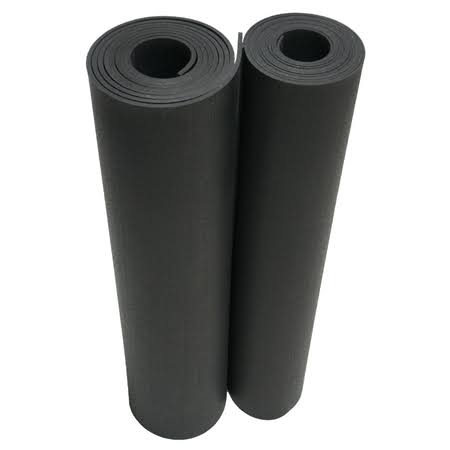 Recycled Rubber 60A Black 5mm x 48 in W x 168 in N17634
