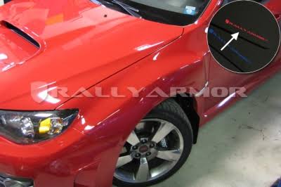 Mudflaps 4 Pcs Red Logo J26453