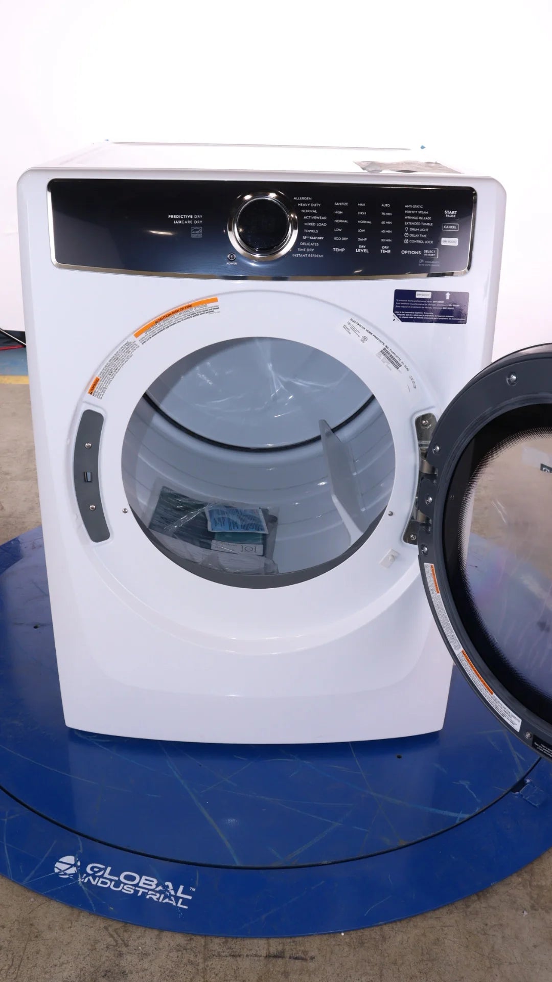 8.0 Cu Ft Electric Front Load Dryer D6983